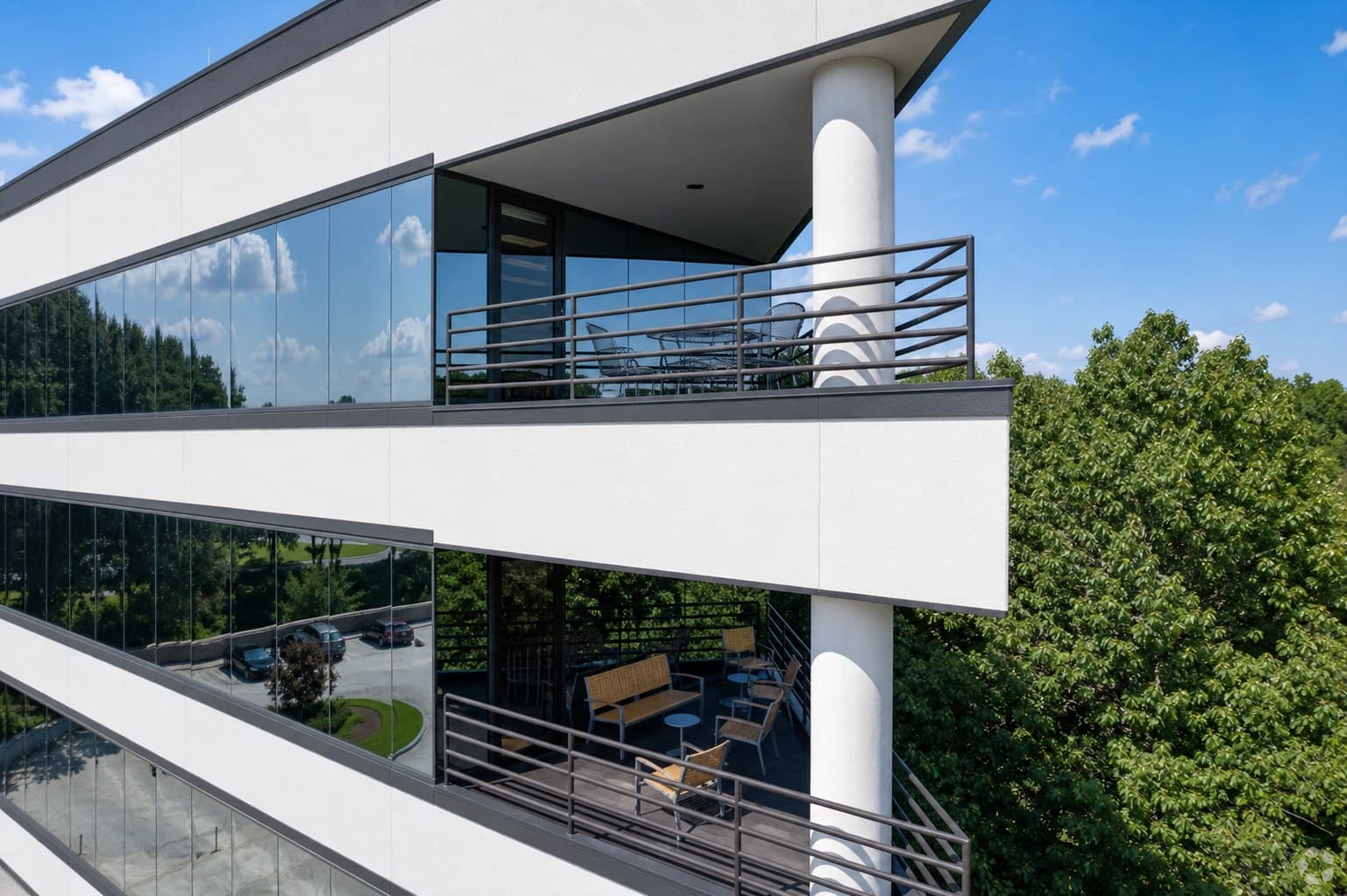 Exterior terraces